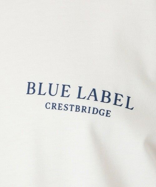 BLUE LABEL / BLACK LABEL CRESTBRIDGE / ブルーレーベル / ブラックレーベル・クレストブリッジ  カットソー | 【一部店舗限定】ピマコットンクルーネックロングTシャツ | 詳細5