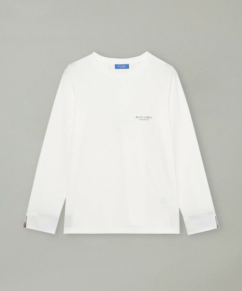 BLUE LABEL / BLACK LABEL CRESTBRIDGE / ブルーレーベル / ブラックレーベル・クレストブリッジ  カットソー | 【一部店舗限定】ピマコットンクルーネックロングTシャツ | 詳細6