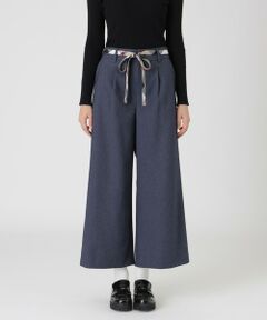 BLUE LABEL / BLACK LABEL CRESTBRIDGE / ブルーレーベル / ブラックレーベル・クレストブリッジ  その他パンツ | 【一部店舗限定】デニムライクワイドパンツ