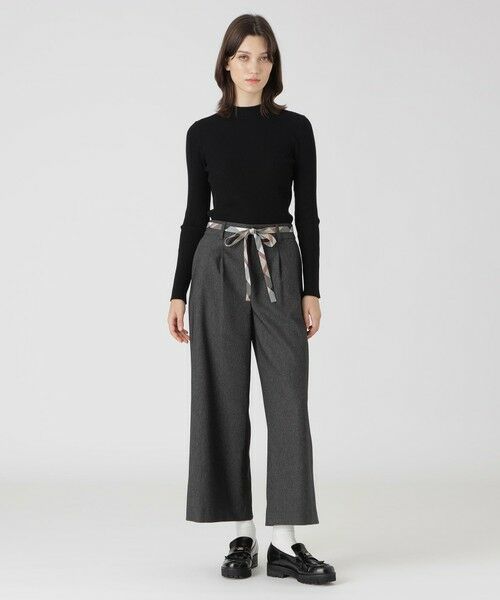 BLUE LABEL / BLACK LABEL CRESTBRIDGE / ブルーレーベル / ブラックレーベル・クレストブリッジ その他パンツ | 【一部店舗限定】デニムライクワイドパンツ | 詳細1