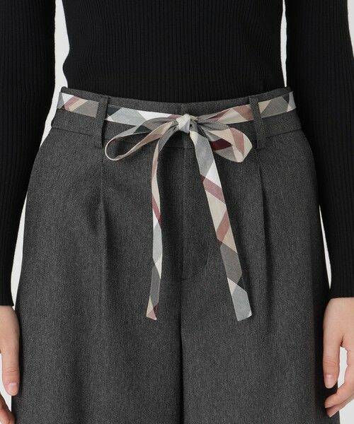 BLUE LABEL / BLACK LABEL CRESTBRIDGE / ブルーレーベル / ブラックレーベル・クレストブリッジ その他パンツ | 【一部店舗限定】デニムライクワイドパンツ | 詳細4