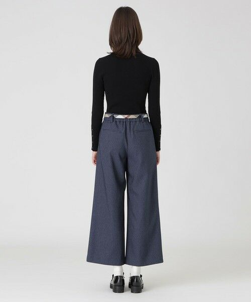 BLUE LABEL / BLACK LABEL CRESTBRIDGE / ブルーレーベル / ブラックレーベル・クレストブリッジ その他パンツ | 【一部店舗限定】デニムライクワイドパンツ | 詳細10