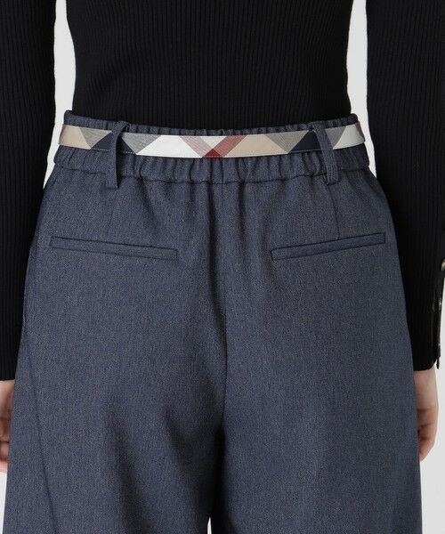 BLUE LABEL / BLACK LABEL CRESTBRIDGE / ブルーレーベル / ブラックレーベル・クレストブリッジ その他パンツ | 【一部店舗限定】デニムライクワイドパンツ | 詳細12