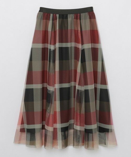 BLUE LABEL / BLACK LABEL CRESTBRIDGE / ブルーレーベル / ブラックレーベル・クレストブリッジ  ミニ・ひざ丈スカート | 【一部店舗限定】クレストブリッジチェックチュールスカート | 詳細6