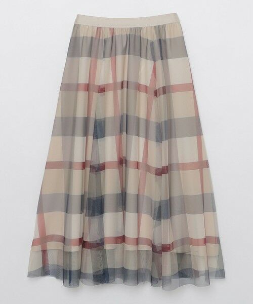 BLUE LABEL / BLACK LABEL CRESTBRIDGE / ブルーレーベル / ブラックレーベル・クレストブリッジ  ミニ・ひざ丈スカート | 【一部店舗限定】クレストブリッジチェックチュールスカート | 詳細12