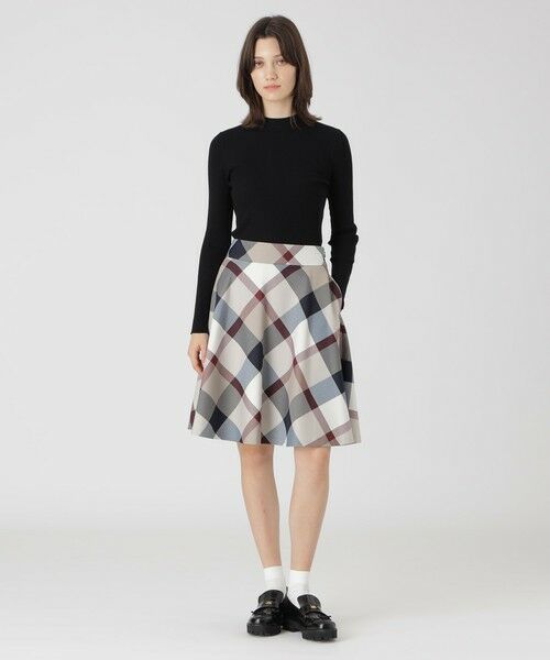 BLUE LABEL / BLACK LABEL CRESTBRIDGE / ブルーレーベル / ブラックレーベル・クレストブリッジ ミニ・ひざ丈スカート | 【一部店舗限定】クレストブリッジチェックフレアスカート | 詳細8