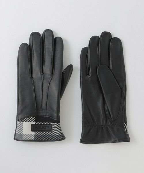 BLUE LABEL / BLACK LABEL CRESTBRIDGE / ブルーレーベル / ブラックレーベル・クレストブリッジ  手袋 | パーシャルクレストブリッジチェックグローブ | 詳細3