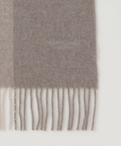 BLUE LABEL / BLACK LABEL CRESTBRIDGE / ブルーレーベル / ブラックレーベル・クレストブリッジ  マフラー・ショール・スヌード・ストール | バイカラーソリッドマフラー | 詳細5