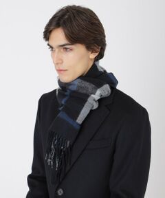 BLUE LABEL / BLACK LABEL CRESTBRIDGE / ブルーレーベル / ブラックレーベル・クレストブリッジ  マフラー・ショール・スヌード・ストール | クレストブリッジチェックリバーシブルマフラー