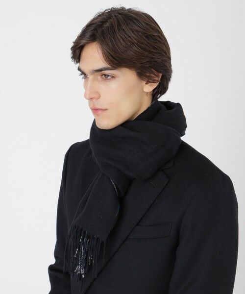 BLUE LABEL / BLACK LABEL CRESTBRIDGE / ブルーレーベル / ブラックレーベル・クレストブリッジ  マフラー・ショール・スヌード・ストール | クレストブリッジチェックリバーシブルマフラー | 詳細1