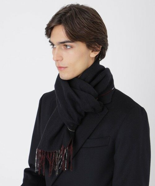 BLUE LABEL / BLACK LABEL CRESTBRIDGE / ブルーレーベル / ブラックレーベル・クレストブリッジ  マフラー・ショール・スヌード・ストール | クレストブリッジチェックリバーシブルマフラー | 詳細10