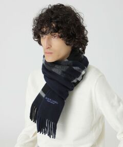 BLUE LABEL / BLACK LABEL CRESTBRIDGE / ブルーレーベル / ブラックレーベル・クレストブリッジ  マフラー・ショール・スヌード・ストール | 【一部店舗限定】パネルクレストブリッジマフラー