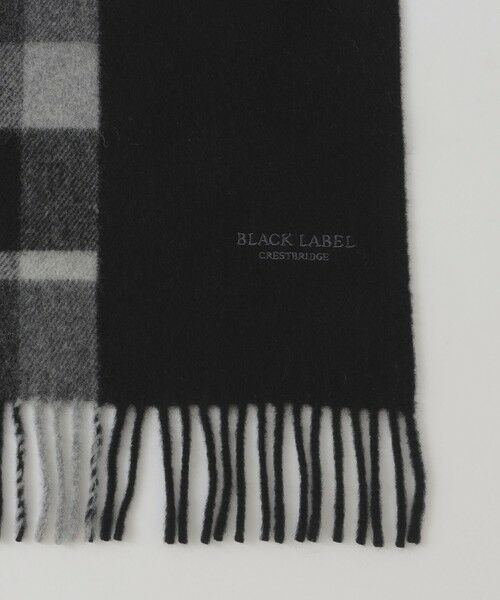 BLUE LABEL / BLACK LABEL CRESTBRIDGE / ブルーレーベル / ブラックレーベル・クレストブリッジ  マフラー・ショール・スヌード・ストール | 【一部店舗限定】パネルクレストブリッジマフラー | 詳細1