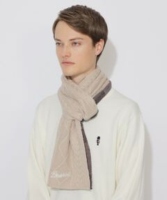 BLUE LABEL / BLACK LABEL CRESTBRIDGE / ブルーレーベル / ブラックレーベル・クレストブリッジ  マフラー・ショール・スヌード・ストール | 【WEB限定】チェックニットマフラー