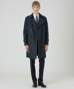 BLUE LABEL / BLACK LABEL CRESTBRIDGE / ブルーレーベル / ブラックレーベル・クレストブリッジ  その他アウター | マイクロピーチギャバジンダブルトレンチコート