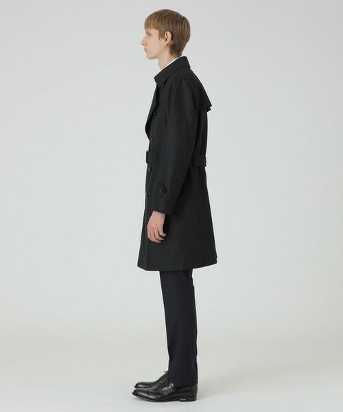 BLUE LABEL / BLACK LABEL CRESTBRIDGE / ブルーレーベル / ブラックレーベル・クレストブリッジ  その他アウター | マイクロピーチギャバジンダブルトレンチコート | 詳細2