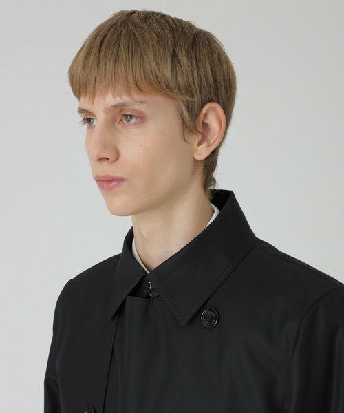 BLUE LABEL / BLACK LABEL CRESTBRIDGE / ブルーレーベル / ブラックレーベル・クレストブリッジ  その他アウター | マイクロピーチギャバジンダブルトレンチコート | 詳細6