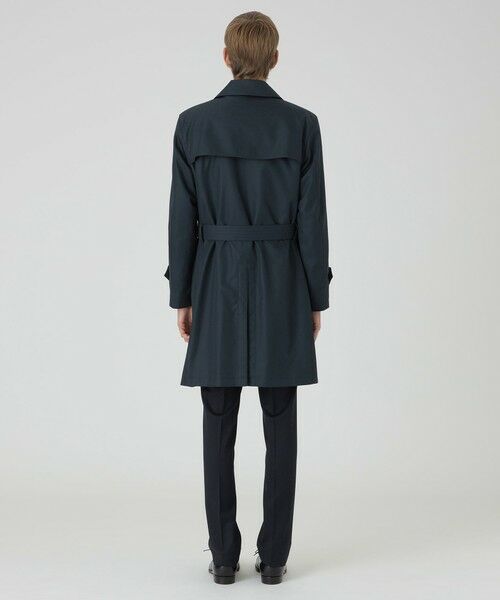 BLUE LABEL / BLACK LABEL CRESTBRIDGE / ブルーレーベル / ブラックレーベル・クレストブリッジ  その他アウター | マイクロピーチギャバジンダブルトレンチコート | 詳細13
