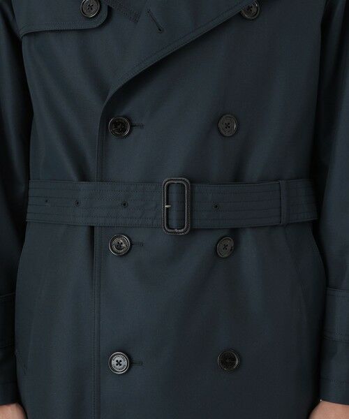 BLUE LABEL / BLACK LABEL CRESTBRIDGE / ブルーレーベル / ブラックレーベル・クレストブリッジ  その他アウター | マイクロピーチギャバジンダブルトレンチコート | 詳細17