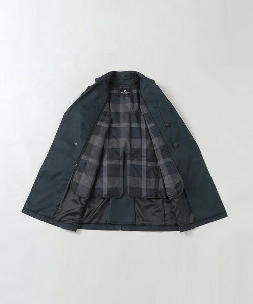 BLUE LABEL / BLACK LABEL CRESTBRIDGE / ブルーレーベル / ブラックレーベル・クレストブリッジ  その他アウター | マイクロピーチギャバジンダブルトレンチコート | 詳細18