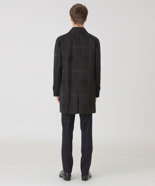 BLUE LABEL / BLACK LABEL CRESTBRIDGE / ブルーレーベル / ブラックレーベル・クレストブリッジ その他アウター | シャドーチェックラミネートステンカラーコート | 詳細3