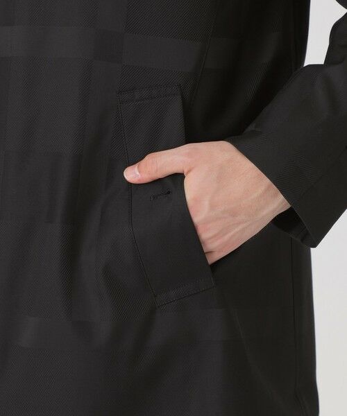 BLUE LABEL / BLACK LABEL CRESTBRIDGE / ブルーレーベル / ブラックレーベル・クレストブリッジ その他アウター | シャドーチェックラミネートステンカラーコート | 詳細4