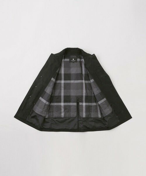 BLUE LABEL / BLACK LABEL CRESTBRIDGE / ブルーレーベル / ブラックレーベル・クレストブリッジ その他アウター | シャドーチェックラミネートステンカラーコート | 詳細6