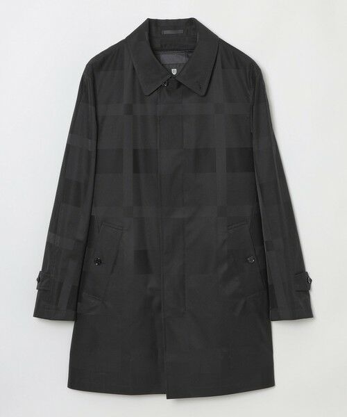 BLUE LABEL / BLACK LABEL CRESTBRIDGE / ブルーレーベル / ブラックレーベル・クレストブリッジ その他アウター | シャドーチェックラミネートステンカラーコート | 詳細8