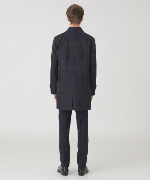 BLUE LABEL / BLACK LABEL CRESTBRIDGE / ブルーレーベル / ブラックレーベル・クレストブリッジ その他アウター | シャドーチェックラミネートステンカラーコート | 詳細11