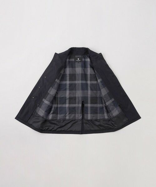 BLUE LABEL / BLACK LABEL CRESTBRIDGE / ブルーレーベル / ブラックレーベル・クレストブリッジ その他アウター | シャドーチェックラミネートステンカラーコート | 詳細14