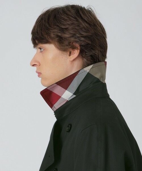 BLUE LABEL / BLACK LABEL CRESTBRIDGE / ブルーレーベル / ブラックレーベル・クレストブリッジ その他アウター | 【一部店舗限定】by CRAFTSMAN コットンベンタイルダブルトレンチコート | 詳細4
