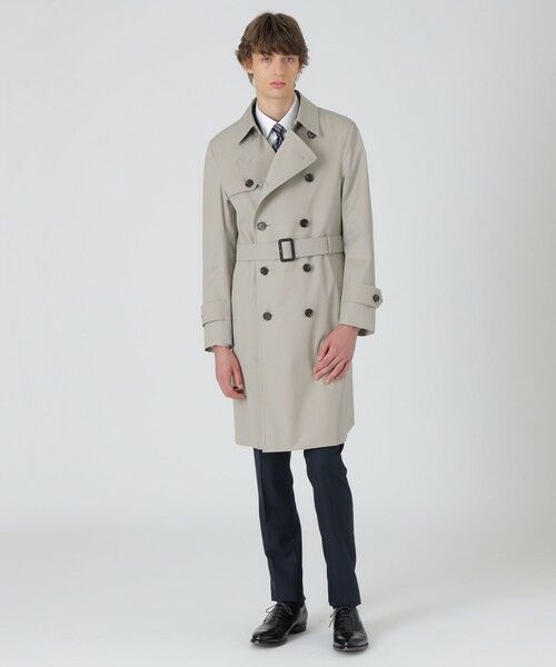 BLUE LABEL / BLACK LABEL CRESTBRIDGE / ブルーレーベル / ブラックレーベル・クレストブリッジ その他アウター | 【一部店舗限定】by CRAFTSMAN コットンベンタイルダブルトレンチコート | 詳細12