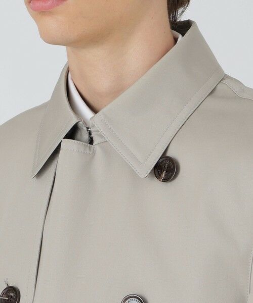 BLUE LABEL / BLACK LABEL CRESTBRIDGE / ブルーレーベル / ブラックレーベル・クレストブリッジ その他アウター | 【一部店舗限定】by CRAFTSMAN コットンベンタイルダブルトレンチコート | 詳細16
