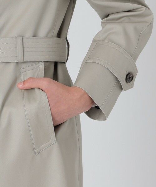 BLUE LABEL / BLACK LABEL CRESTBRIDGE / ブルーレーベル / ブラックレーベル・クレストブリッジ その他アウター | 【一部店舗限定】by CRAFTSMAN コットンベンタイルダブルトレンチコート | 詳細17