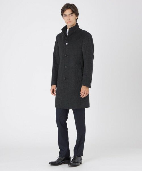 BLUE LABEL / BLACK LABEL CRESTBRIDGE / ブルーレーベル / ブラックレーベル・クレストブリッジ その他アウター | カルゼビーバースタンドカラーコート | 詳細8