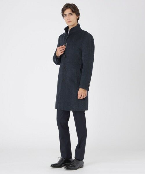 BLUE LABEL / BLACK LABEL CRESTBRIDGE / ブルーレーベル / ブラックレーベル・クレストブリッジ その他アウター | カルゼビーバースタンドカラーコート | 詳細15