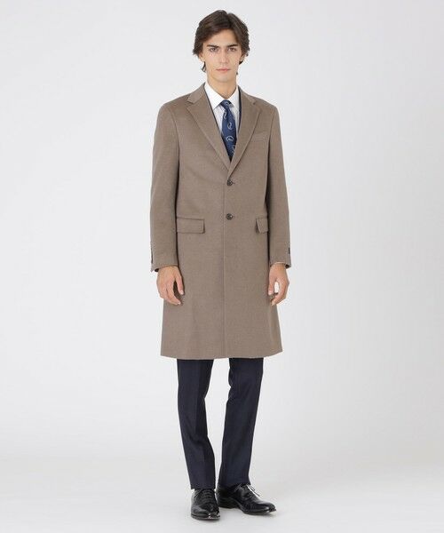 BLUE LABEL / BLACK LABEL CRESTBRIDGE / ブルーレーベル / ブラックレーベル・クレストブリッジ  その他アウター | 【一部店舗限定】COLOMBOカシミヤビーバーチェスターコート | 詳細7