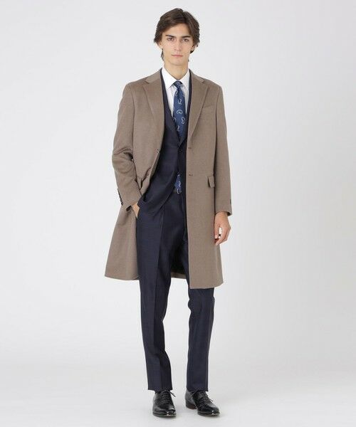 BLUE LABEL / BLACK LABEL CRESTBRIDGE/ブルーレーベル / ブラックレーベル・クレストブリッジ 【一部店舗限定】COLOMBOカシミヤビーバーチェスターコート ベージュ7 LL BLUE LABEL / BLACK LABEL CRESTBRIDGE/ブルーレーベル / ブラックレーベル・クレストブリッジ 【一部店舗限定】COLOMBOカシミヤビーバーチェスターコート ベージュ7 LL