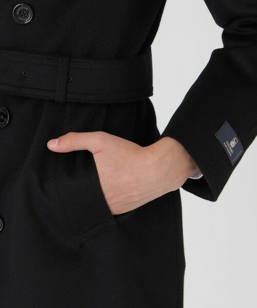 BLUE LABEL / BLACK LABEL CRESTBRIDGE / ブルーレーベル / ブラックレーベル・クレストブリッジ  その他アウター | 【一部店舗限定】by CRAFTSMAN COLOMBOカシミヤビーバーダブルトレンチコート | 詳細4