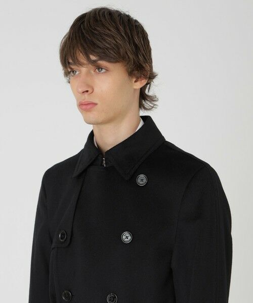 BLUE LABEL / BLACK LABEL CRESTBRIDGE / ブルーレーベル / ブラックレーベル・クレストブリッジ  その他アウター | 【一部店舗限定】by CRAFTSMAN COLOMBOカシミヤビーバーダブルトレンチコート | 詳細5