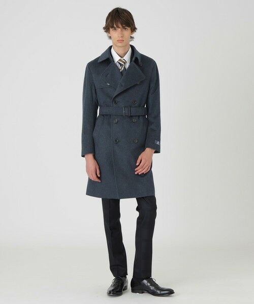 BLUE LABEL / BLACK LABEL CRESTBRIDGE / ブルーレーベル / ブラックレーベル・クレストブリッジ  その他アウター | 【一部店舗限定】by CRAFTSMAN COLOMBOカシミヤビーバーダブルトレンチコート | 詳細10