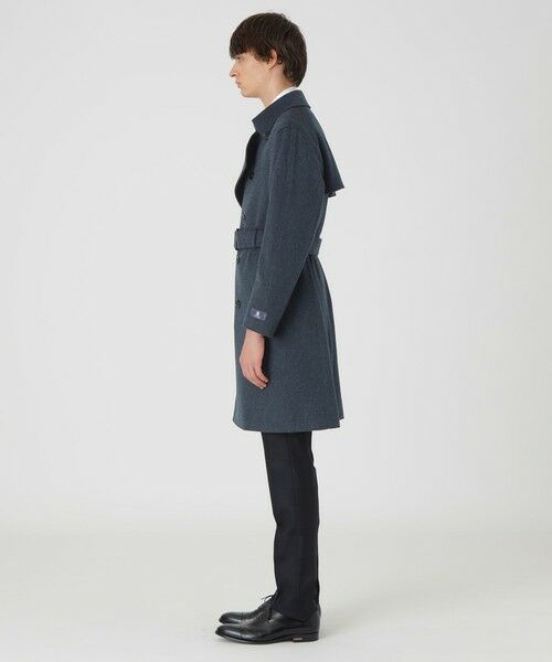 BLUE LABEL / BLACK LABEL CRESTBRIDGE / ブルーレーベル / ブラックレーベル・クレストブリッジ  その他アウター | 【一部店舗限定】by CRAFTSMAN COLOMBOカシミヤビーバーダブルトレンチコート | 詳細11