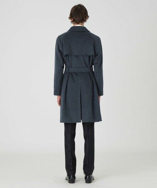 BLUE LABEL / BLACK LABEL CRESTBRIDGE / ブルーレーベル / ブラックレーベル・クレストブリッジ  その他アウター | 【一部店舗限定】by CRAFTSMAN COLOMBOカシミヤビーバーダブルトレンチコート | 詳細12