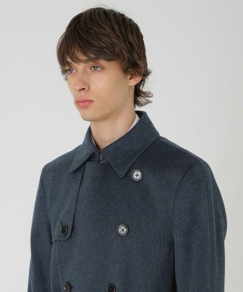 BLUE LABEL / BLACK LABEL CRESTBRIDGE / ブルーレーベル / ブラックレーベル・クレストブリッジ  その他アウター | 【一部店舗限定】by CRAFTSMAN COLOMBOカシミヤビーバーダブルトレンチコート | 詳細14