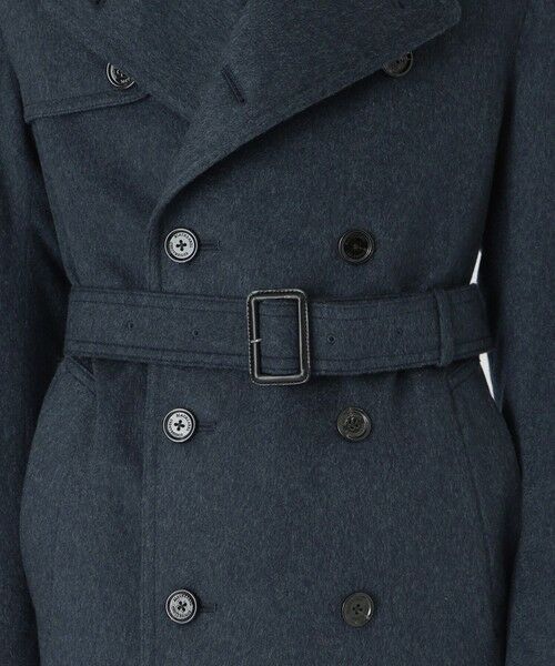 BLUE LABEL / BLACK LABEL CRESTBRIDGE / ブルーレーベル / ブラックレーベル・クレストブリッジ  その他アウター | 【一部店舗限定】by CRAFTSMAN COLOMBOカシミヤビーバーダブルトレンチコート | 詳細15
