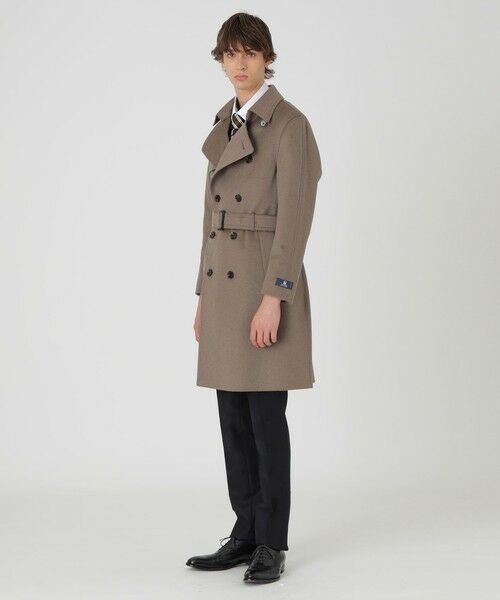 BLUE LABEL / BLACK LABEL CRESTBRIDGE / ブルーレーベル / ブラックレーベル・クレストブリッジ  その他アウター | 【一部店舗限定】by CRAFTSMAN COLOMBOカシミヤビーバーダブルトレンチコート | 詳細10