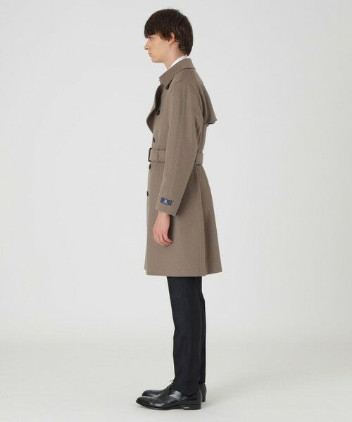 BLUE LABEL / BLACK LABEL CRESTBRIDGE / ブルーレーベル / ブラックレーベル・クレストブリッジ  その他アウター | 【一部店舗限定】by CRAFTSMAN COLOMBOカシミヤビーバーダブルトレンチコート | 詳細11