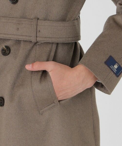 BLUE LABEL / BLACK LABEL CRESTBRIDGE / ブルーレーベル / ブラックレーベル・クレストブリッジ  その他アウター | 【一部店舗限定】by CRAFTSMAN COLOMBOカシミヤビーバーダブルトレンチコート | 詳細13