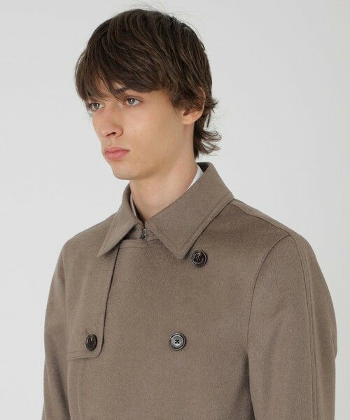 BLUE LABEL / BLACK LABEL CRESTBRIDGE / ブルーレーベル / ブラックレーベル・クレストブリッジ  その他アウター | 【一部店舗限定】by CRAFTSMAN COLOMBOカシミヤビーバーダブルトレンチコート | 詳細14
