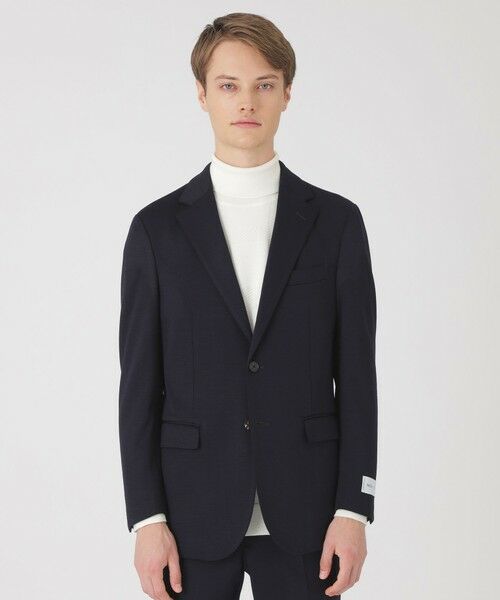 BLUE LABEL / BLACK LABEL CRESTBRIDGE/ブルーレーベル / ブラックレーベル・クレストブリッジ 【一部店舗限定】REDA ACTIVE ジャージーソリッドジャケット ネイビー1 L BLUE LABEL / BLACK LABEL CRESTBRIDGE/ブルーレーベル / ブラックレーベル・クレストブリッジ 【一部店舗限定】REDA ACTIVE ジャージーソリッドジャケット ネイビー1 L